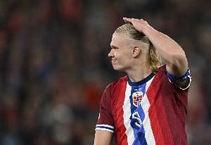 TA：哈兰德为挪威打入50球，有望破阿里代伊最快国家队百球纪录