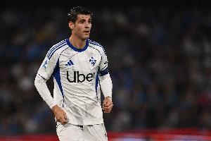 佩杜拉：科莫相信莫拉塔能够走出低谷，尽快打破进球荒图片